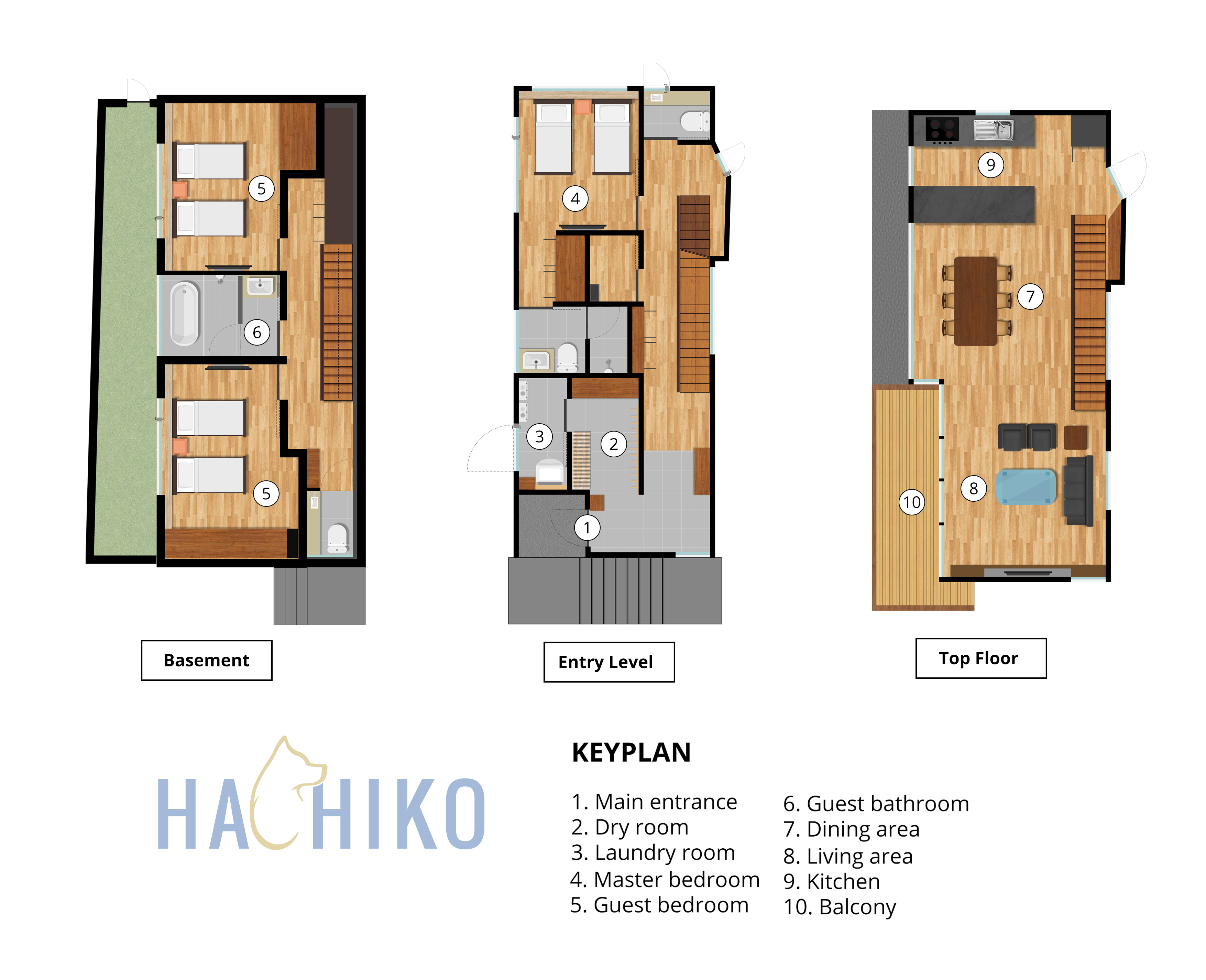 Hachiko - Floorplan